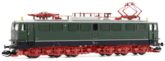 [Lokomotivy] → [Elektrické] → [BR 251/BR 171] → HN9045: elektrická lokomotiva zelená s šedou střechou, černý rám a červený pojezd