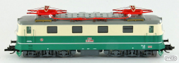 [Lokomotivy] → [Elektrické] → [E499.1/E469.1] → CSD-E499-1038: elektrická lokomotiva zelená-slonová kost s šedou střechou