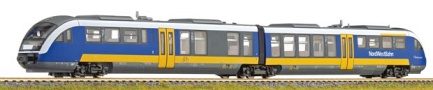 [Lokomotivy] → [Motorov vozy a jednotky] → [BR 642 Desiro] → 02894: modr se lutm pruhem a doplky, tmaved stecha a pojezd ″Nordwest