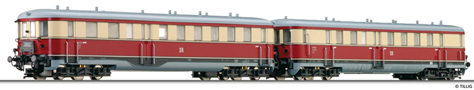 [Lokomotivy] → [Motorové vozy a jednotky] → [VT 137 (BR 185)] → 02850: červená-krémová s šedou střechou a pojezdem