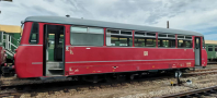 [Lokomotivy] → [Motorov vozy a jednotky] → [BR 172] → 54001362: dvoudln jednotka erven s edou stechou pvodnch barvch