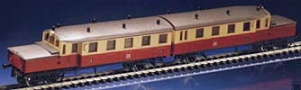 [Lokomotivy] → [Motorové vozy a jednotky] → [ETA 177] → 96229: červený-žlutý s šedou střechou 2./3. tř.