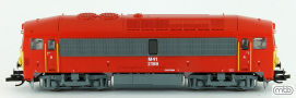 [Lokomotivy] → [Ostatní] → MAV-M41-2188: dieselová lokomotiva červená s výstražným žlutým čelem