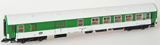 [Osobní vozy] → [Rychlíkové] → [typ Y] → 41740: rychlíkový vůz zelený-světle šedý se služebním oddílem 2. tř.