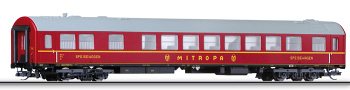 [Osobní vozy] → [Rychlíkové] → [typ Y] → 01600: jídelní vůz červený s šedou střechou „MITROPA“