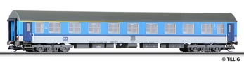 [Osobní vozy] → [Rychlíkové] → [typ Y] → 16657: modrý-bílý s tmavě šedou střechou 1./2. tř.