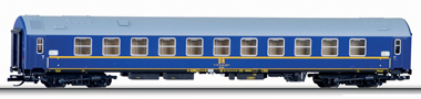 [Osobní vozy] → [Rychlíkové] → [typ Y] → 01698: modrý s šedou střechou lůžkový vůz „Tourex 2“