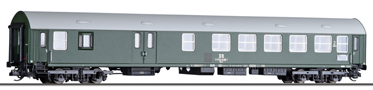 [Osobní vozy] → [Rychlíkové] → [typ Y] → 01806 E: rychlíkový vůz zelený s šedou střechou se zavazadlovým oddílem 2. tř.