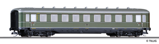 [Osobní vozy] → [Rychlíkové] → [typ 38] → 01617: zelený se stříbrnou střechou 3. tř.