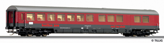 [Osobní vozy] → [Rychlíkové] → [typ m] → 13699 E: červený-černý s šedou střechou „buffet 200 Rail-in-Club“