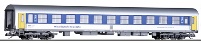 [Osobní vozy] → [Rychlíkové] → [typ m] → 01809 E: rychlíkový vůz v barevném schematu „Mitteldeutsche Regiobahn“ 2. tř.