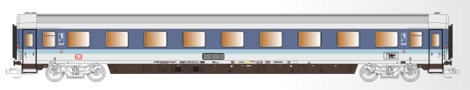 [Osobní vozy] → [Rychlíkové] → [typ m v barvách InterRegio] → 01655 E: modrý-bílý s šedou střechou 1. tř. „FD Königssee 1“