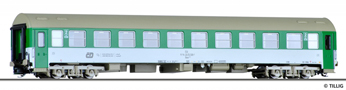 [Osobní vozy] → [Rychlíkové] → [typ Eurofima] → 16671: zelený-bílý s olivovou střechou 2. tř.