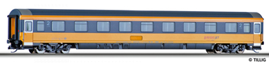 [Osobní vozy] → [Rychlíkové] → [typ Eurofima] → 13545: rychlíkový vůz v barvách „RegioJet“ 2. tř.