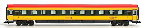[Osobní vozy] → [Rychlíkové] → [typ Eurofima] → 501952: rychlíkový vůz v barvách „RegioJet“ 2. tř.