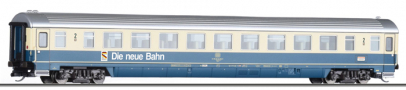 [Osobní vozy] → [Rychlíkové] → [typ Eurofima] → 01042 E: rychlíkový vůz 2. tř. „Ausstellungszug: Die neue Bahn 1985“