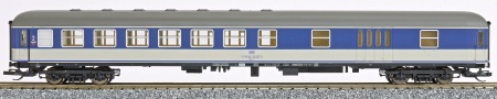 [Osobní vozy] → [Rychlíkové] → [typ m v barvách POP] → 01471: modrý-bílý s šedou střechou se zavazadlovým oddílem 2. tř.