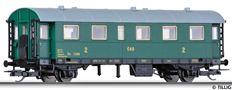 [Osobní vozy] → [Spěšné a osobní] → [2-osé typ 29] → 13009: zelený s šedou střechou 2. tř.