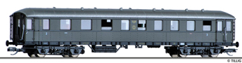 [Osobní vozy] → [Spěšné a osobní] → [4-osé spěšné] → 13336: osobní vůz tmavě zelený se stříbrnou střechou 2./3. tř.