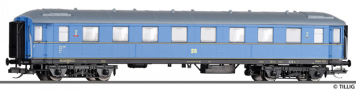 [Osobní vozy] → [Spěšné a osobní] → [4-osé spěšné] → 502368: lehátkový vůz v barevném schematu „Tourex“ 2. tř.