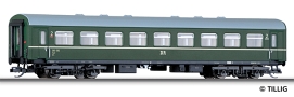 [Osobní vozy] → [Spěšné a osobní] → [4-osé rekonstruované] → 01620: zelený s šedou střechou 2. tř.