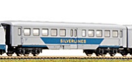 [Osobní vozy] → [Spěšné a osobní] → [4-osé E5] → 500727: stříbrný-modrý ″Silverlines″