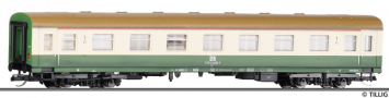 [Osobní vozy] → [Spěšné a osobní] → [4-osé modernizované] → 502370: osobní vůz zelený-slonová kost s olivovou střechou 1. tř.