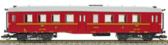 [Osobní vozy] → [Spěšné a osobní] → [4-osé „Altenberg“] → 120014: osobní vůz červený s šedou střechou 2. tř.