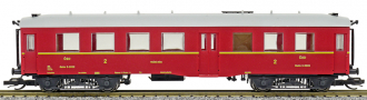 [Osobní vozy] → [Spěšné a osobní] → [4-osé „Altenberg“] → 120016: osobní vůz červený s šedou střechou 2. tř.