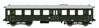 [Osobní vozy] → [Spěšné a osobní] → [4-osé „Altenberg“] → 120004-2: osobní vůz zelený s šedou střechou 2./3. tř.
