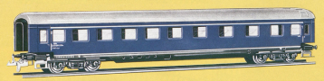 [Osobní vozy] → [Ostatní] → 545/79/2: rychlíkový vůz modrý s šedou střechou 1./2. tř.