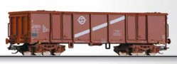 [Nákladní vozy] → [Otevřené] → [4-osé Eas] → 01589: vysokostěnný nákladní vůz červenohnědý s nákladem uhlí