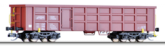 [Nákladní vozy] → [Otevřené] → [4-osé Eas] → 01678: vysokostěnný nákladní vůz červenohnědý