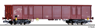 [Nákladní vozy] → [Otevřené] → [4-osé Eas] → 501623: vysokostěnný nákladní vůz červenohnědý
