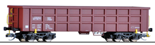 [Nákladní vozy] → [Otevřené] → [4-osé Eas] → 01714: vysokostěnný nákladní vůz červenohnědý
