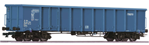 [Nákladní vozy] → [Otevřené] → [4-osé Eas] → 37644: vysokostěnný nákladní vůz modrý