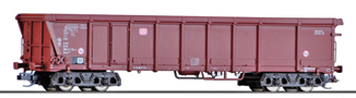 [Nákladní vozy] → [Otevřené] → [4-osé Eas] → 01795: vysokostěnný nákladní vůz červenohnědý s rolovací střechou