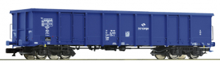 [Nákladní vozy] → [Otevřené] → [4-osé Eas] → 37651: vysokostěnný nákladní vůz modrý