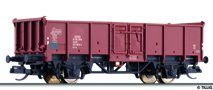[Nákladní vozy] → [Otevřené] → [2-osé Es] → 501612: otevřený nákladní vůz červenohnědý s nákladem uhlí