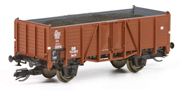 [Nákladní vozy] → [Otevřené] → [2-osé Omu] → 115505: otevřený nákladní vůz červenohnědý s nákladem uhlí