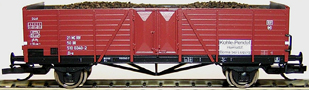 [Nákladní vozy] → [Otevřené] → [ostatní] → 68000: červenohnědý s nákladem uhlí