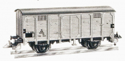 [Nákladní vozy] → [Kryté] → [2-osé s nízkou střechou] → 545/914: krytý nákladní vůz bílý s tmavě šedou střechou