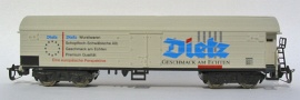 [Nákladní vozy] → [Kryté] → [4-osé chladicí] → TG-1051: nákladní chladící vůz bílý „Dietz Wurstspezialitäten“
