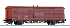 [Nákladní vozy] → [Kryté] → [2-osé Gbs] → 501308: krytý nákladní vůz červenohnědý