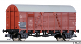 [Nákladní vozy] → [Kryté] → [2-osé Oppeln] → 01627-1: krytý nákladní vůz červenohnedý s šedou střechou