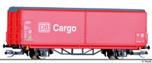 [Nákladní vozy] → [Kryté] → [2-osé s posuvnými bočnicemi] → 501626: krytý nákladní vůz červený „DB Cargo“