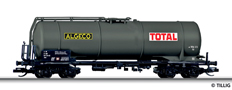 [Nákladní vozy] → [Cisternové] → [4-osé na lehké oleje] → 15476: černá „ALGECO / TOTAL“