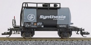 [Nákladní vozy] → [Cisternové] → [2-osé Z52] → : šedá s černým pásem a pojezdem ″Synthesia″