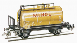 [Nkladn vozy] → [Cisternov] → [2-os Z52] → 159/72: kotlov vz lut s logem „MINOL“, bez bzd