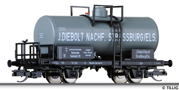 [Nákladní vozy] → [Cisternové] → [2-osé R (JATT)] → 95828: šedá s brzdařskou plošinou „J. Diebolt Nachf.“